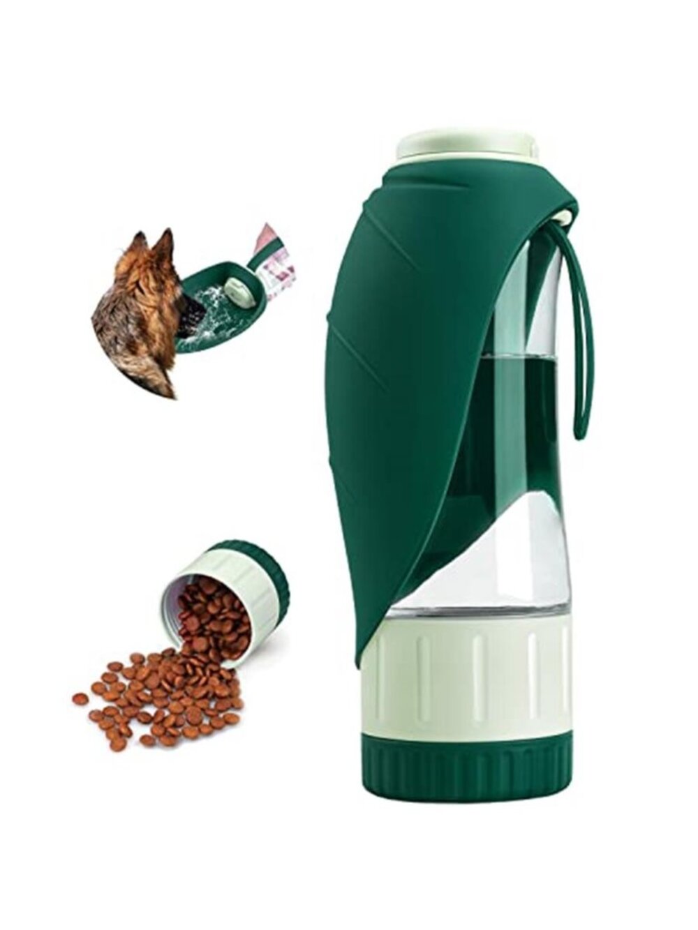 Dog Water Bottle Dispenser Pet Water Feeder Container Portable